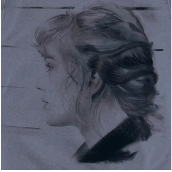 Taylor Swift The Bluest Skies Darkest Grays Crewneck M - Picture 4 of 9